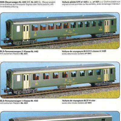 Hag : Voitures unifiées de la 1e génération.