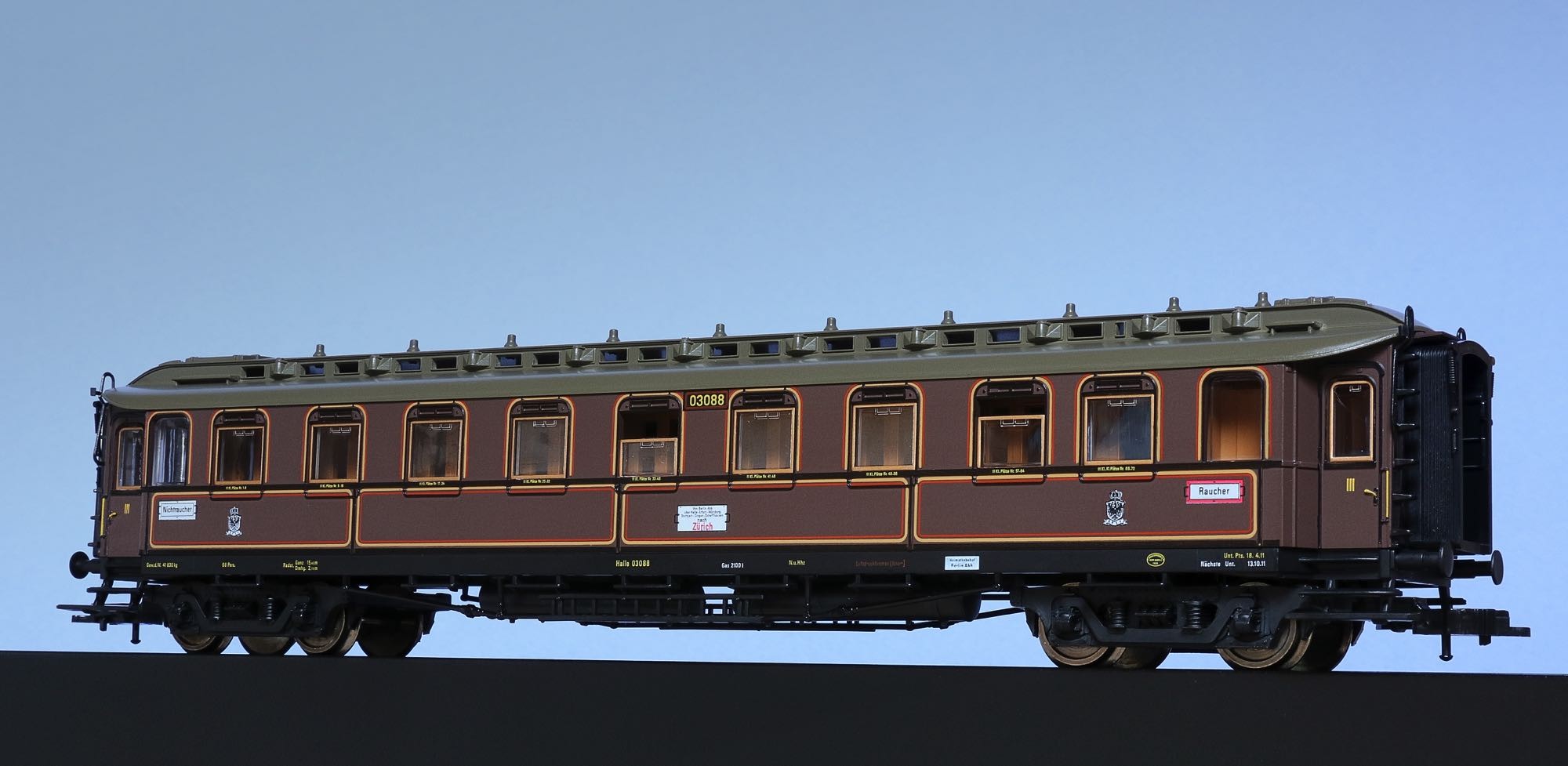 Voiture 3e classe verso