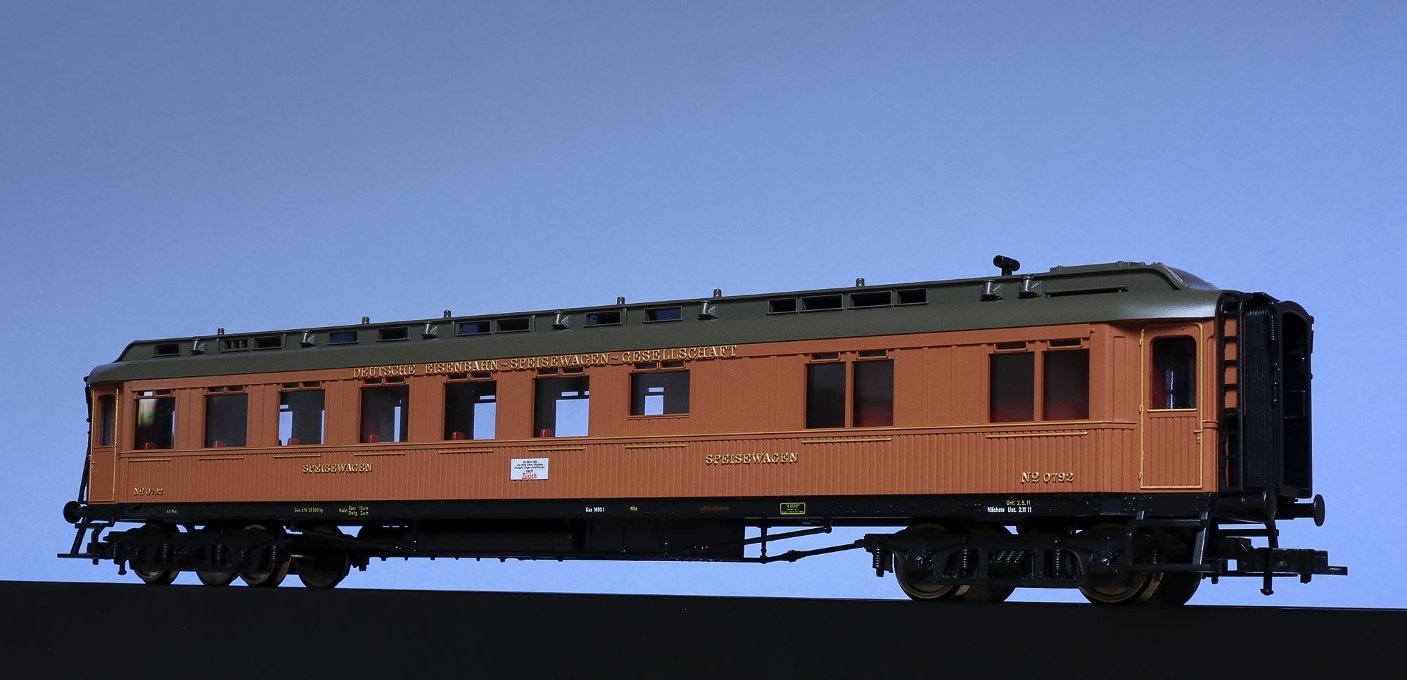 Voiture restaurant recto