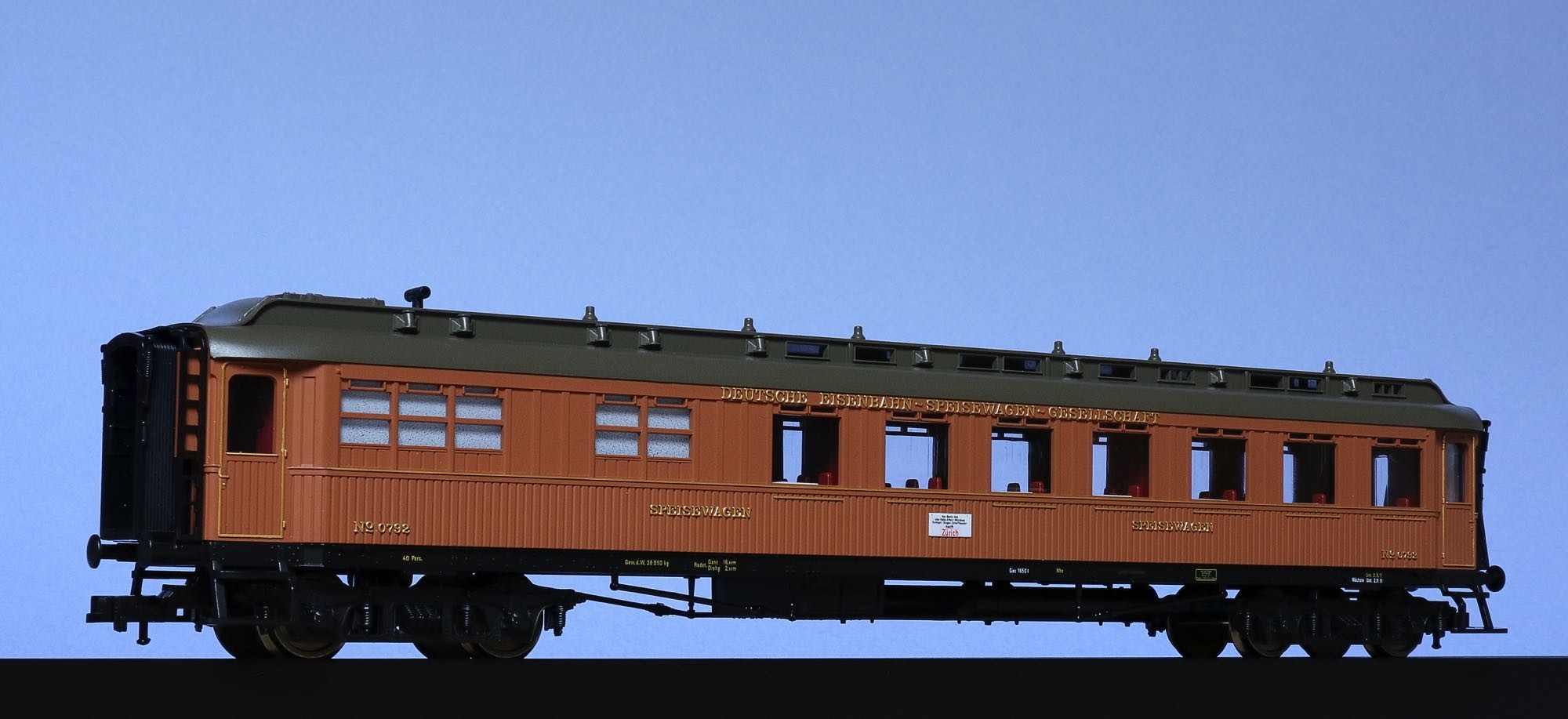 Voiture restaurant verso